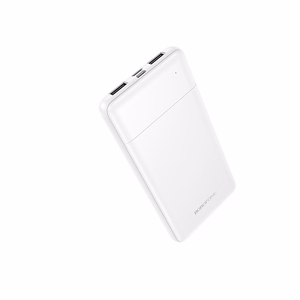 Borofone Внешний аккумулятор 10000mAh BJ88 Clever - 2xUSB - белый