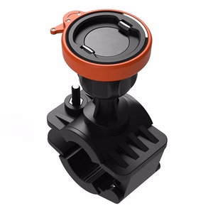 Telefona turētājs velosipēdam, motociklam, el. transportlīdzeklim, 22.2-28.6mm