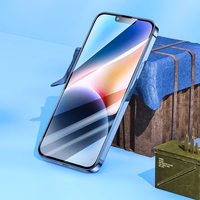 Borofone Aizsargstikls BF6 Diamond Armor Pilns Ekrāna HD iPhone 16e/14/13/13 Pro – 10 gab.