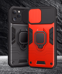 Gredzena objektīva apvalks Xiaomi Redmi 10 sarkans