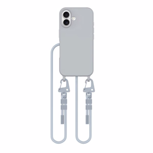 Tech-Protect MagNecklace MagSafe apvalks iPhone 16 - pelēks
