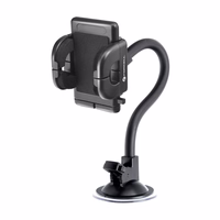 FORCELL F-GRIP Regular 27 cm auto turētājs vējstiklam / paneļim / ventilācijas atverei melns