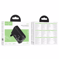 HOCO bezvadu skaļrunis Bluetooth 5W 1200 mAh HC34 melns