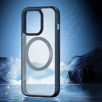 Bruņots apvalks iPhone 15 Pro ar MagSafe Dux Ducis Aimo Mag - melns