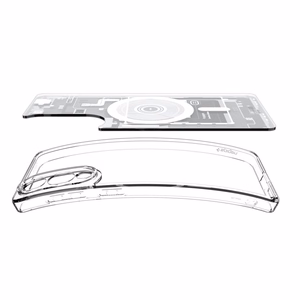 Чехол Spigen Ultra Hybrid Mag с MagSafe для Samsung Galaxy S25 Edge с принтом - белый