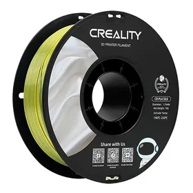 CR-Silk PLA Filaments Creality (Dzeltens-zils)