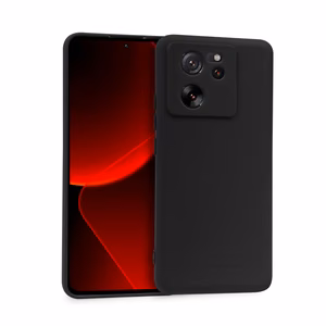 Crong Color Cover vāciņš ierīcei Xiaomi 13T / 13T Pro, melns