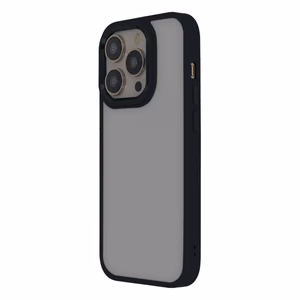 Satin Elegant Matt Case for iPhone 15 Plus 6,7" black