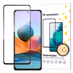 Wozinsky Īpaši izturīgs pilnas līmēšanas stikls ar rāmi, saderīgs ar Xiaomi Redmi Note 12 Pro+ / Note 12 Pro / Note 12 5G / Note 12 / Xiaomi Redmi Note 10 Pro / Xiaomi 12T / 12T Pro / Mi 11i / Mi 11T / Mi 11T Pro / POCO F3 / POCO X5 5G