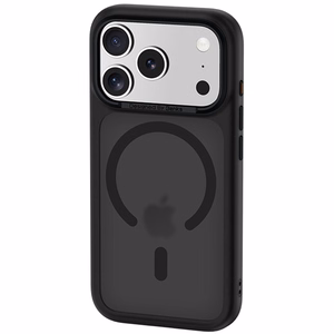 Benks Magnetic Mist maciņš ar metāla rāmi (C.K.FF.AP.BK.0073) iPhone 18 Pro Max/17 Pro Max, melns, ar kameras vadības pogu