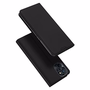 Dux Ducis Skin Pro чехол для Realme 10 5G / Realme 9i 5G флип кошелёк для карт с подставкой чёрный