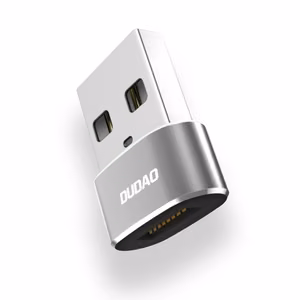 Dudao L16AC USB-C uz USB adapteris, melns