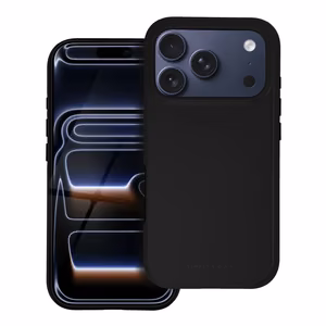 ROAR viedtālruņa apvalks RAINBOW BUMPER IPHONE 15 melns