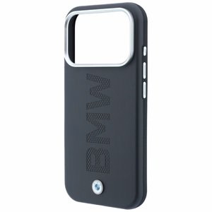 BMW Sign Centered Deboss MagSafe maciņš modelim iPhone 17 Pro / 18 Pro – pelēks