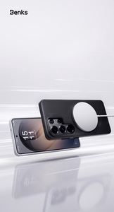 Benks Magnetic Vita Pro Silikona Maciņš (A050) for Samsung Galaxy S26 Ultra melns