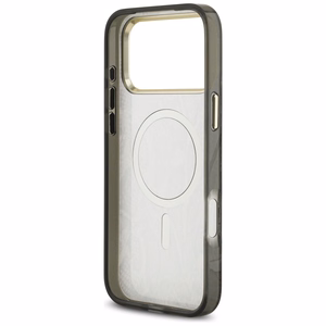 Guess Python Pattern MagSafe Case for iPhone 17 Pro Max - Black