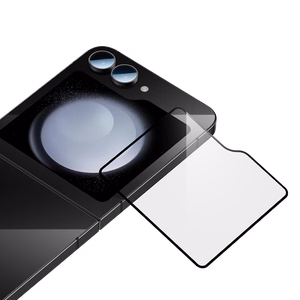 Benks Warrior HD rūdīts stikls priekš Samsung Galaxy Z Flip 6, melns