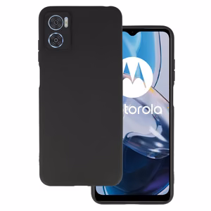 Aizmugurējais apvalks MATT MOTOROLA MOTO E22/E22i melns