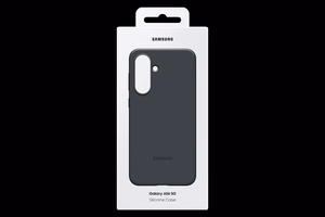 Samsung silikona viedtālruņa apvalks EF-PA566CBEGWW Samsung Galaxy A56 5G – melns