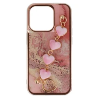 Trend viedtālruņa apvalks Iphone 15 Pro dizains 6 rozā