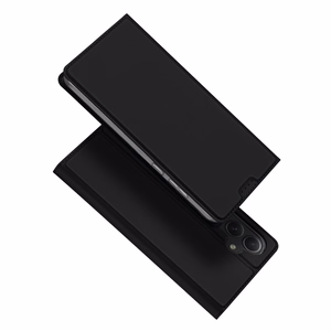 Dux Ducis Skin Pro viedtālruņa apvalks Samsung S24+ ar atloku - melns
