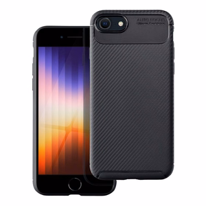Viedtālruņa apvalks CARBON PREMIUM IPHONE 7 / 8 / SE 2020 / SE 2022 melns