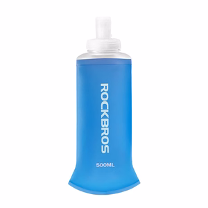 Rockbros 35210027002 mīkstā skriešanas pudele, 500 ml – zila