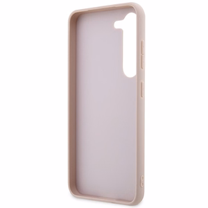 Guess GUHCS23S4GMGPI S23 S911 розовый/розовый жесткий кейс 4G Большой металлический логотип
