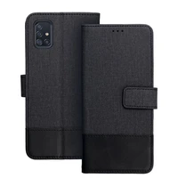 GOMMA grāmatas tipa viedtālruņa apvalks SAMSUNG A51 melns