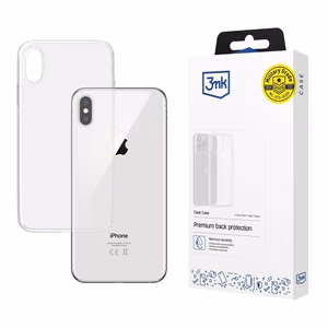 3mk Clear Case for iPhone Xs Max - transparent