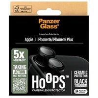 PanzerGlass Hoops Keramikas Objektīva aizsargs iPhone 16 6.1" / 16 Plus 6.7" 1281