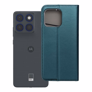 Flip case for Motorola EDGE 70 Smart Magneto dark green