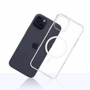 3mk Caurspīdīgs Magnētiskais apvalks Apple iPhone 15 - caurspīdīgs