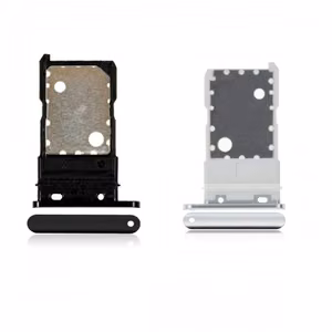 SIM kartes turētājs, saderīgs ar Google Pixel 3, SIM kartes paliktnis, balts