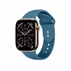 Crong Liquid siksniņa Apple Watch 44 / 45 / 46 / 49 mm, tumši zils