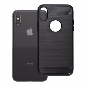 Maciņš iPhone XS Carbon 2.0 melns