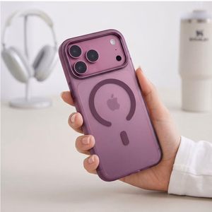 Tech-Protect MagZero MagSafe vāciņš iPhone 17 Pro / 18 Pro – matēts bordo
