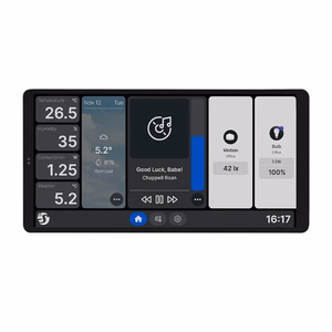 Shelly Wall Display X2 WiFi/BLU (balts)