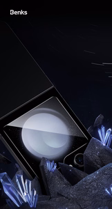 Benks Warrior HD rūdīts stikls priekš Samsung Galaxy Z Flip 6, melns