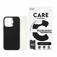 CARE by PanzerGlass stilīgs viedtālruņa apvalks iPhone 15 Pro - melns