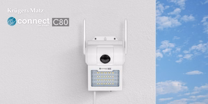 Kruger&Matz Connect C80 Tuya āra Wi-Fi kamera