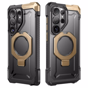 Supcase UB Grip Mag MagSafe futrālis Samsung Galaxy S26 Ultra - Melns un brūns