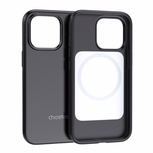 Choetech MFM Anti-drop apvalks izgatavots MagSafe iPhone 13 Pro melna (PC0113-MFM-BK)