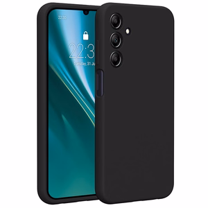 Etteri silikona apvalks Samsung Galaxy A25 5G (global) melns