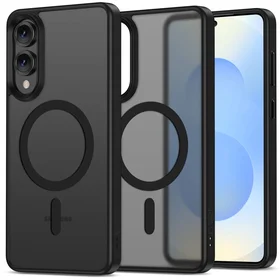 Tech-Protect MagMat Magnētiskais viedtālruņa apvalks Samsung Galaxy S25 Edge - matēti melns