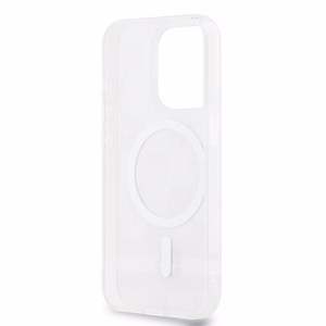 DKNY IML Checkered Mono Pattern & Printed Stripes MagSafe чехол для iPhone 13 Pro / 13 - бежевый