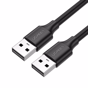 Ugreen kabelis USB 2.0 (vīriešu) - USB 2.0 (vīriešu) 1 m melns (US128 10309)