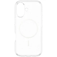 CARE by PanzerGlass Flagship Urban Explorer viedtālruņa apvalks ar baltu magnētisko MagSafe, paredzēts iPhone 17 – caurspīdīgs ar spīdumiem