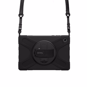 Izturīgs aizsargvāciņš Crong Defender Plus Samsung Galaxy Tab A11+ 10,9″ (X230/X235/X236), melns