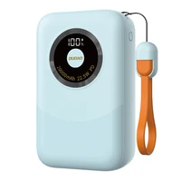 Dudao K21 Mini 10000mAh 22.5W USB-A / USB-C Portatīvais lādētājs (m) - zils